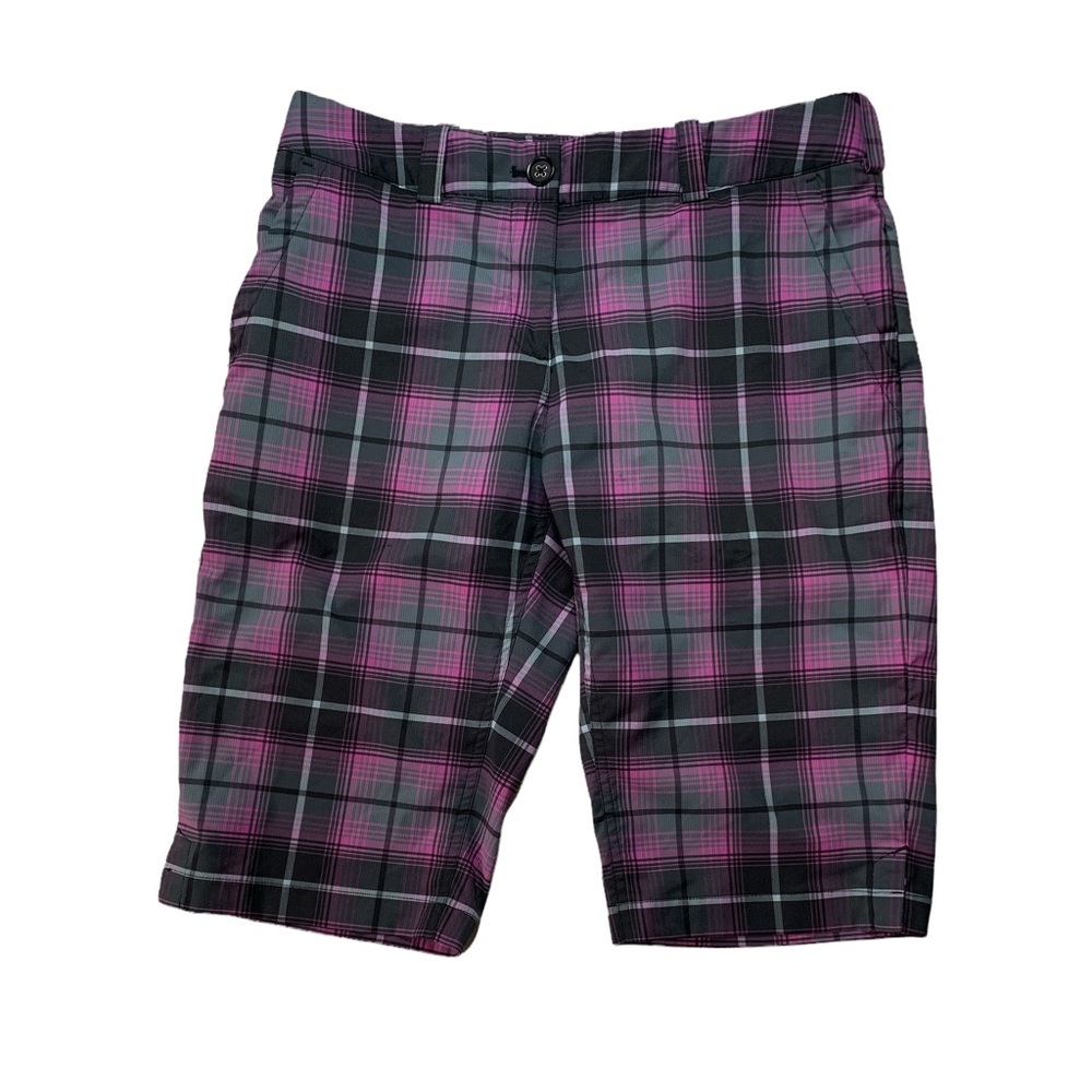 Nike Tour Performance Plaid Golf Shorts Sz 6‎